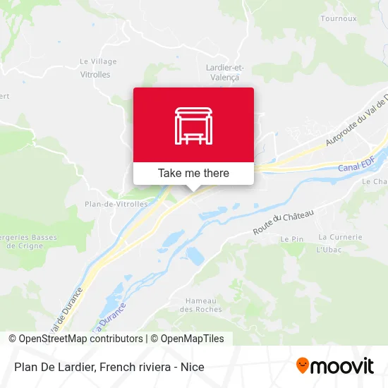 Plan De Lardier map