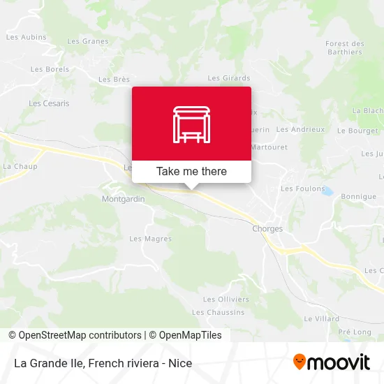 La Grande Ile map