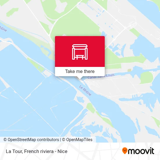 La Tour map
