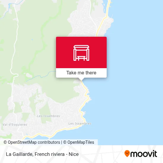 La Gaillarde map