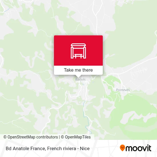 Bd Anatole France map