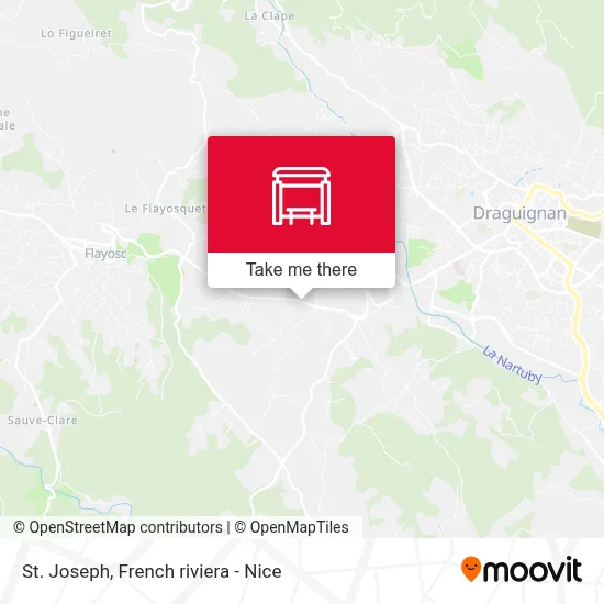 Mapa St Joseph