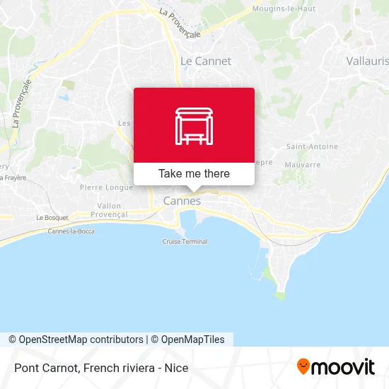 Pont Carnot map