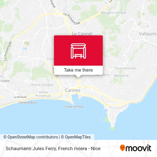 Mapa Schaumann Jules Ferry