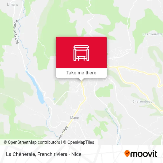 La Chêneraie map