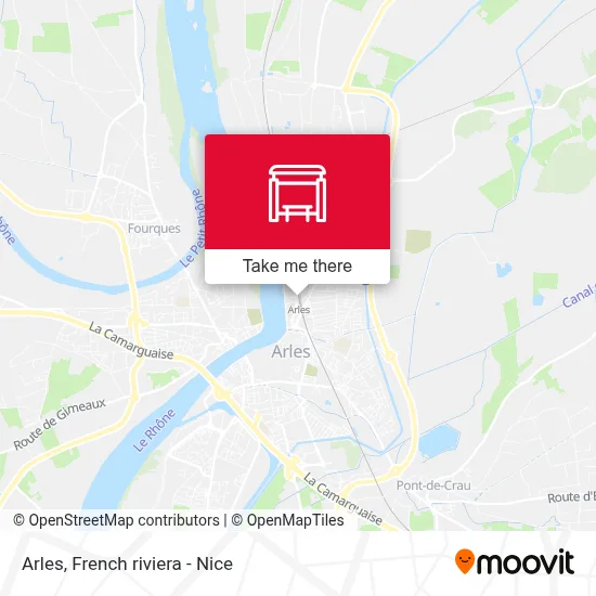 Arles map