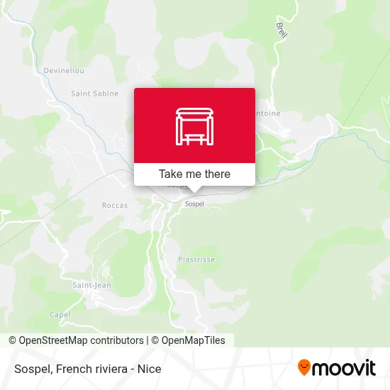 Sospel map