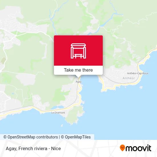 Agay map