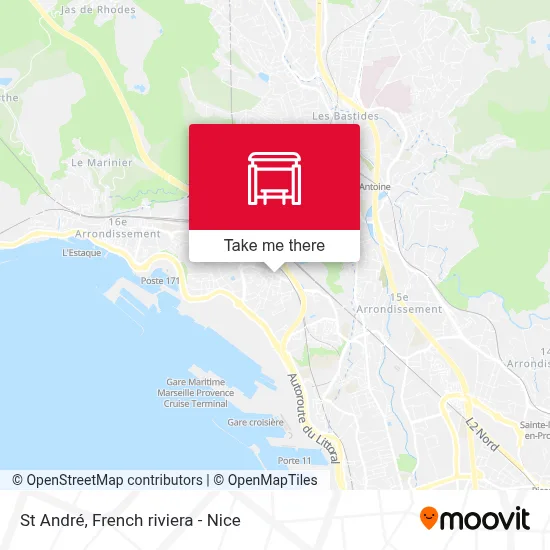 St André map