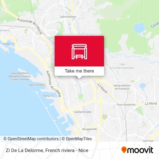 Zi De La Delorme map