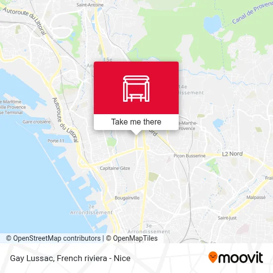Gay Lussac map