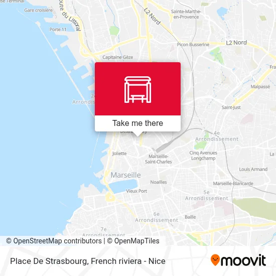 Place De Strasbourg map