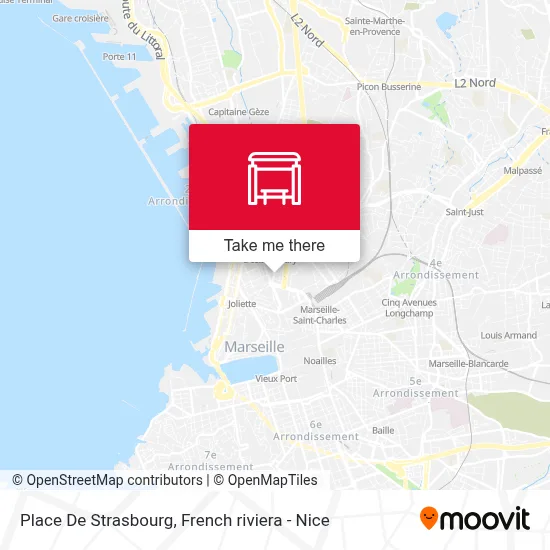 Place De Strasbourg map