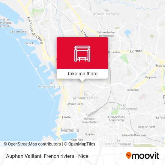 Auphan Vaillant map