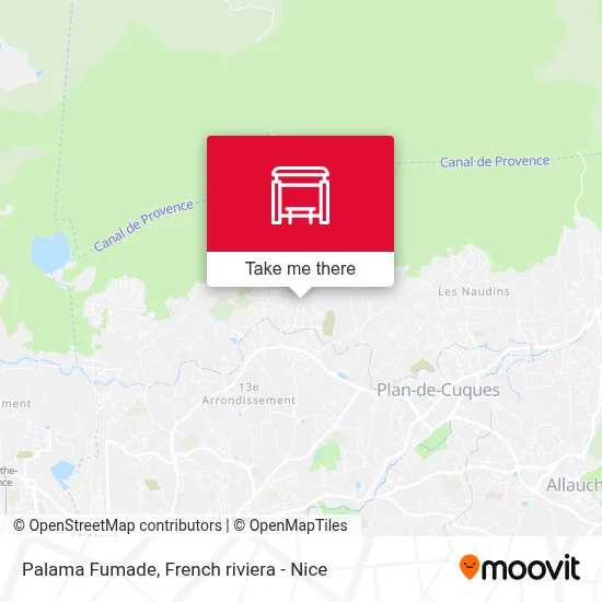 Palama Fumade map