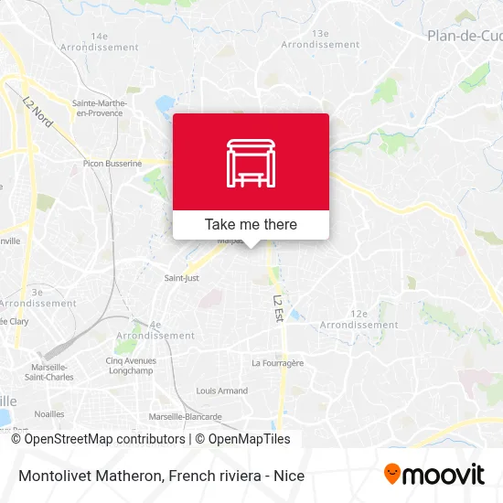 Montolivet Matheron map