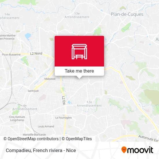 Compadieu map