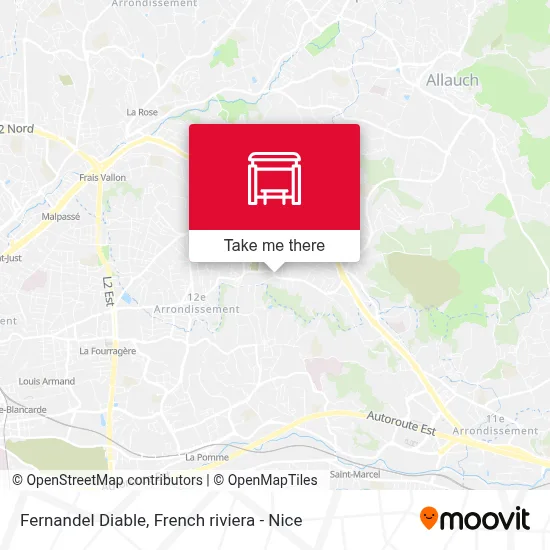 Fernandel Diable map