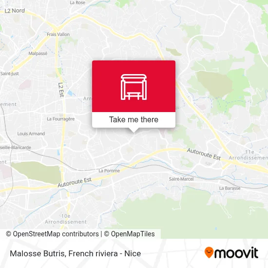 Malosse Butris map