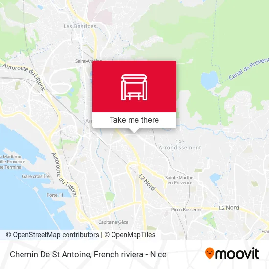 Chemin De St Antoine map