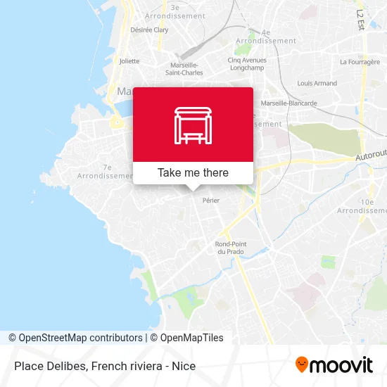 Place Delibes map