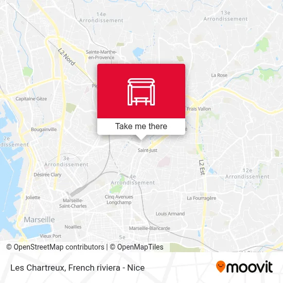 Les Chartreux map