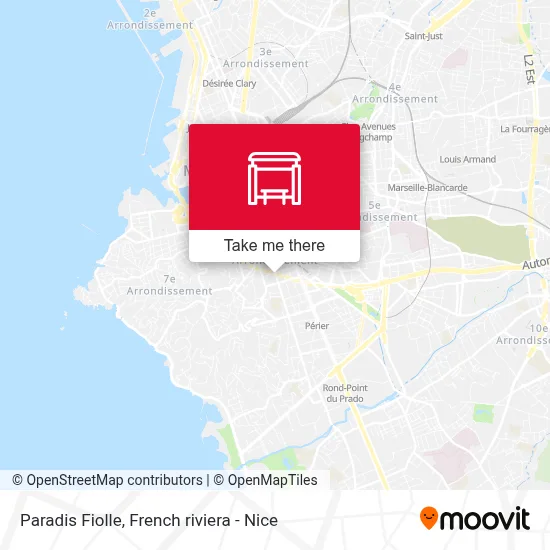 Paradis Fiolle map