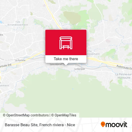 Barasse Beau Site map