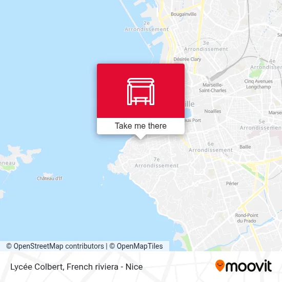 Lycée Colbert map
