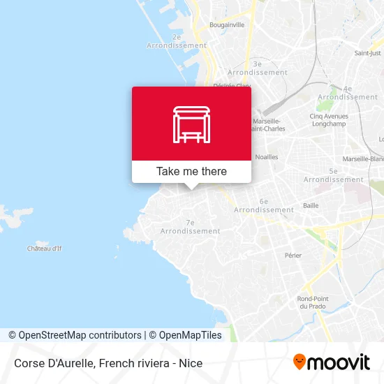 Corse D'Aurelle map