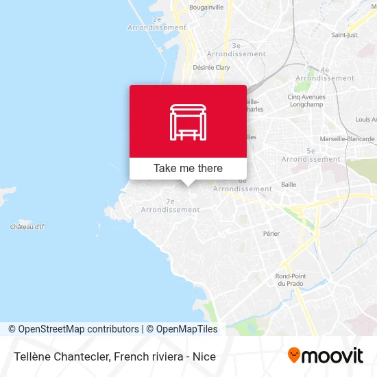 Tellène Chantecler map