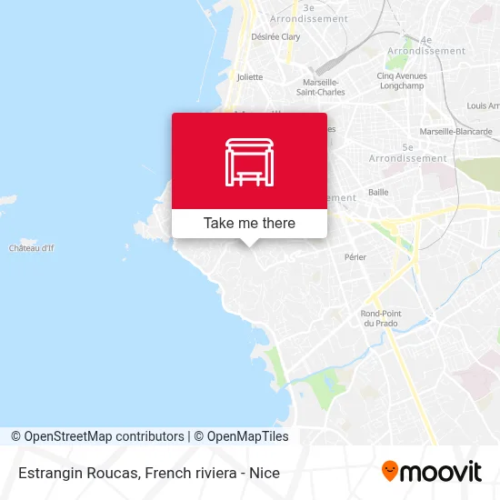 Estrangin Roucas map