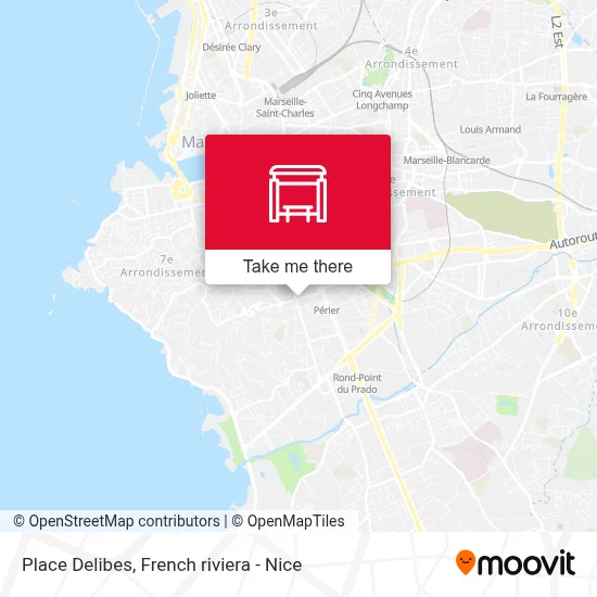 Place Delibes map