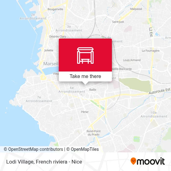 Lodi Village map