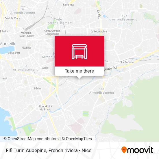 Fifi Turin Aubépine map