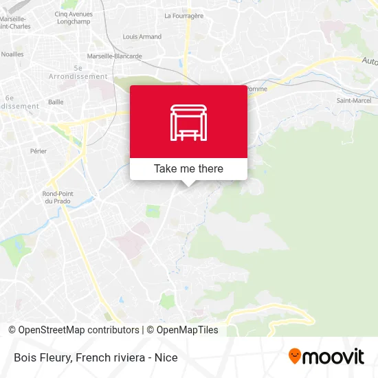 Bois Fleury map