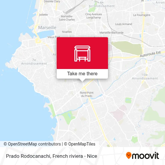 Prado Rodocanachi map