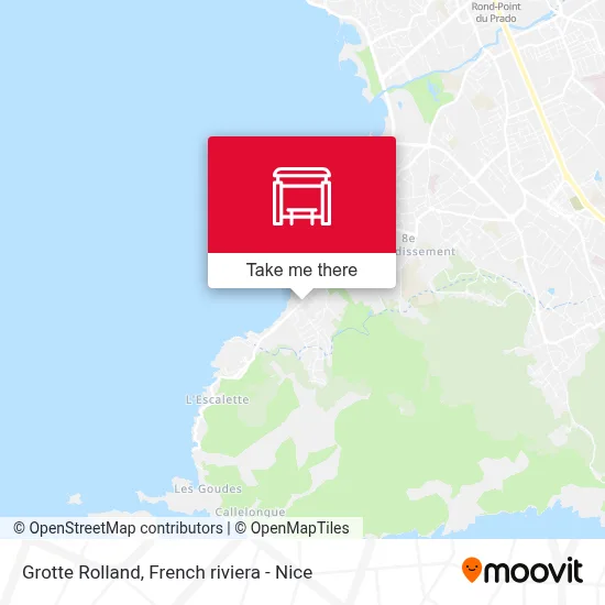 Grotte Rolland map