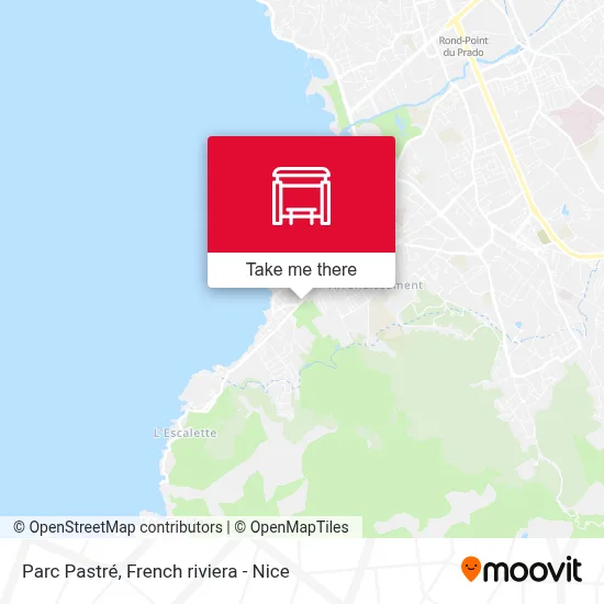 Parc Pastré map