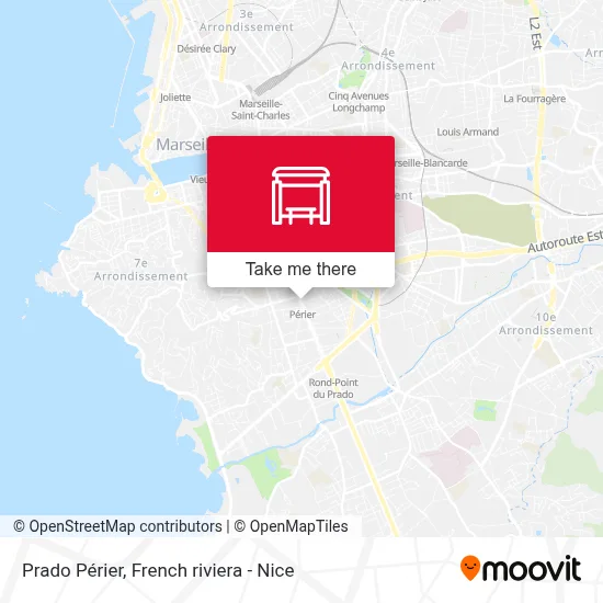 Prado Périer map