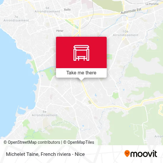 Michelet Taine map