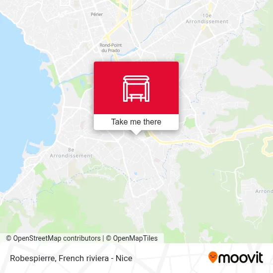 Mapa Robespierre