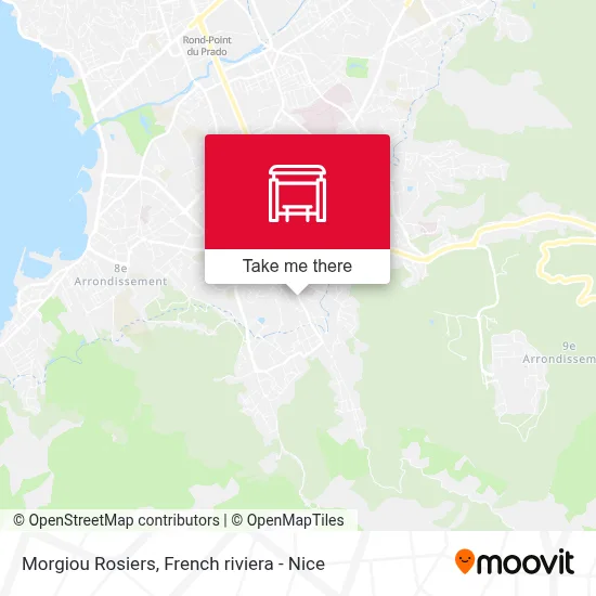Morgiou Rosiers map