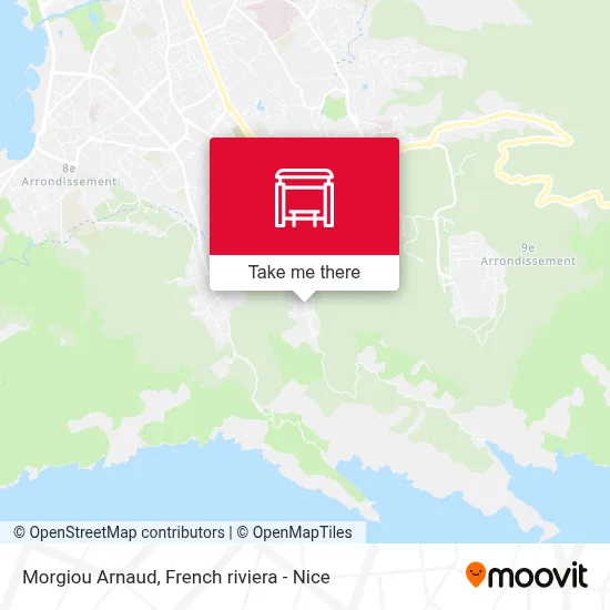 Morgiou Arnaud map