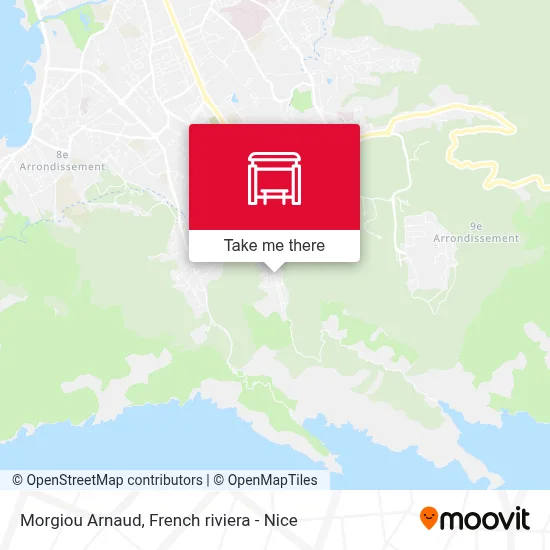 Morgiou Arnaud map