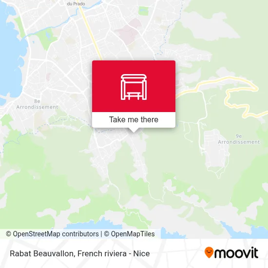 Rabat Beauvallon map