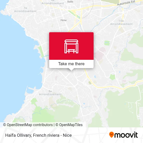 Haïfa Ollivary map