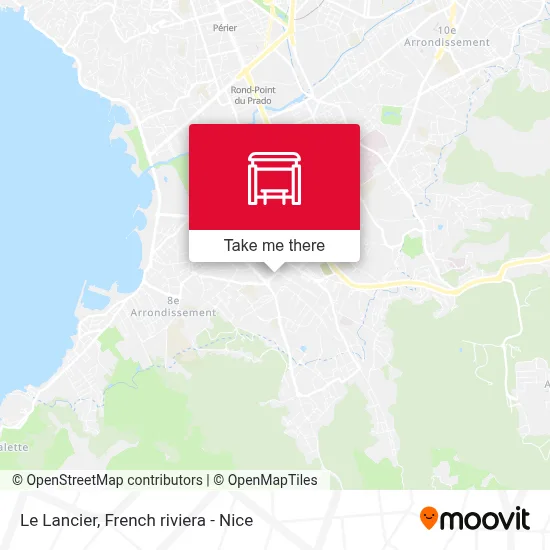 Le Lancier map