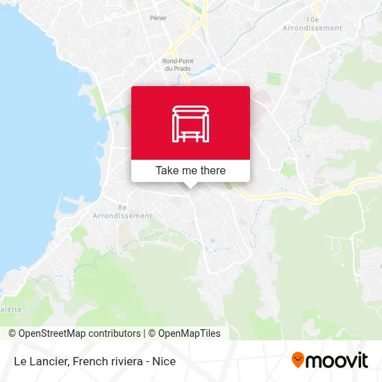 Le Lancier map
