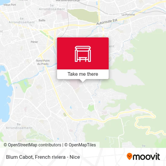 Blum Cabot map